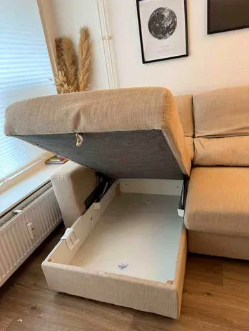 Same like new Ikea Eskelstuna Sofa Bed with Storage