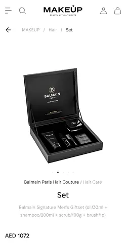 Balmain Paris Mens Hair Care Gift Set