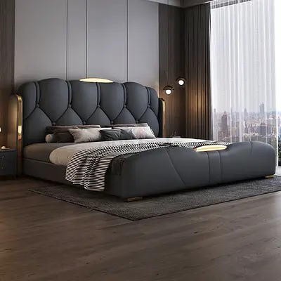 Elegant ModernKing Size Bed
