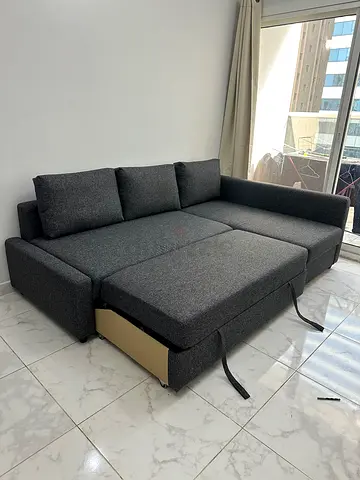 IKEA Friheten sofa bed with storage
