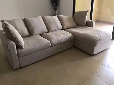 Ikea L Shaped 3__seaters Sofa bed