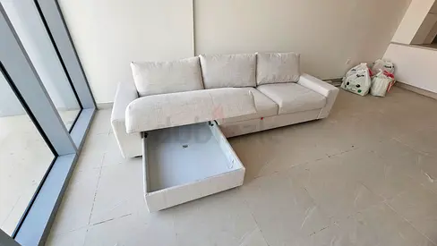 Ikea vimle L shape sofa bed with mattress