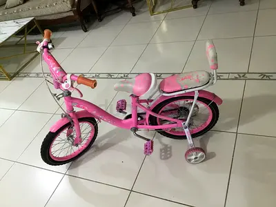pink bicycle