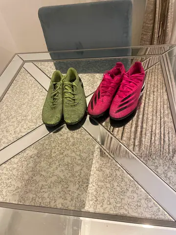 2 ADIDAS FOOTBALL SHOES