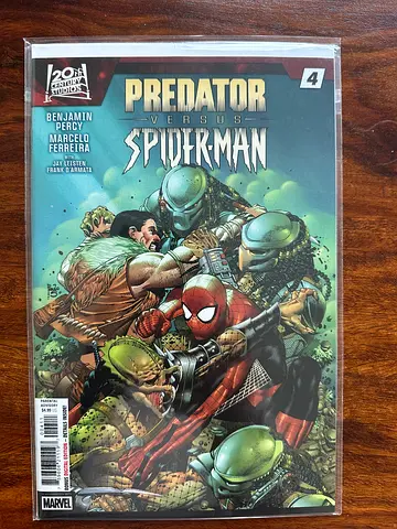 Comic Book: Predator vs Spider-Man single issue #4