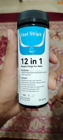 12-in-1 Water Test Strips - Easy and Accurate Testing