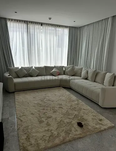 Great Condition Pan Home Corner Sofa Beige