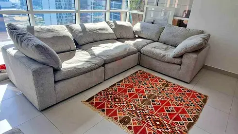 Pan home pianca feather filled Modular Sofa Perfect Condition