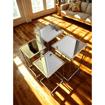 Stylish Set of Nesting Side Tables