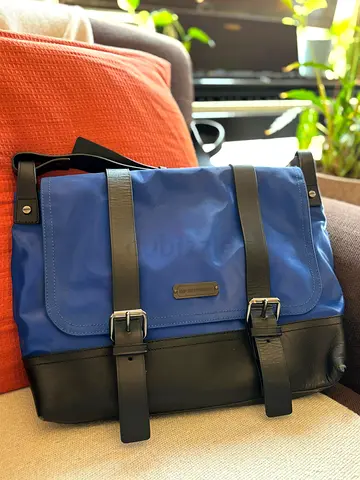 Original Emporio Armani Nylon  Leather Messenger / Shoulder Bag