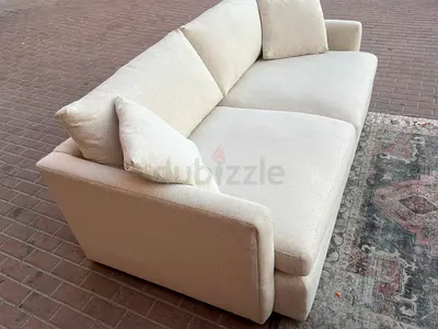 Beige Cratebarrel 3__Seater sofa