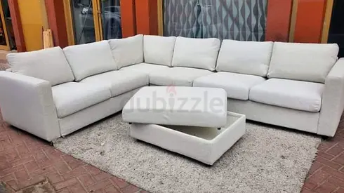 6__ Seater Ikeà Vimle Corner Sofa Beige without footstool
