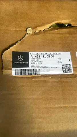 Mercedes G63 G class Brake Discs Bought from Gargash bought around 18500 urgent sale come and check