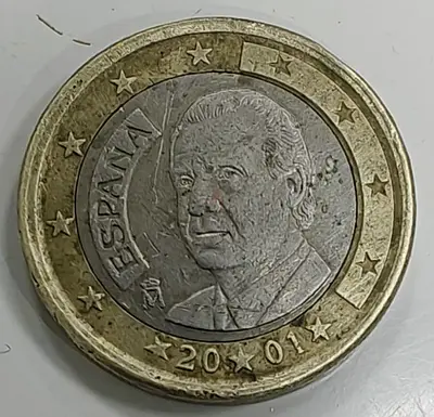 2001 Spanish 2 Euro Coin - A Rare Collectible