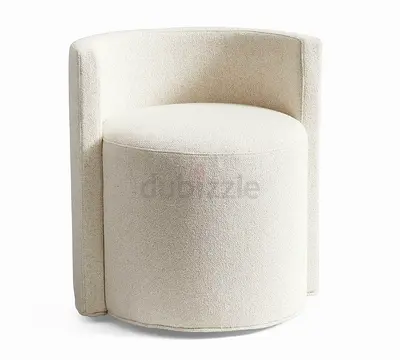 Comfortable Beige Accent Chair