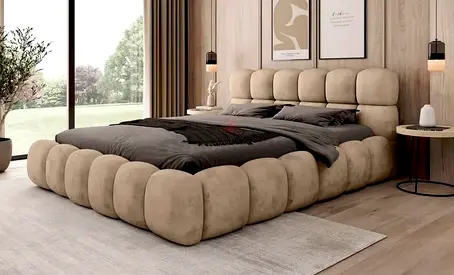 Brand New Luxury King Size Fully Customisable BedFrame Hydraulic Storage