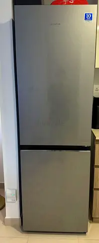 Bottom freezer like new hitachi brand very good working delivery with warranty