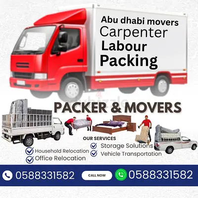 Abu Dhabi movers Pick up services