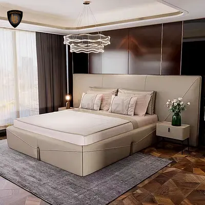 Stylish cozy 200*200 Super king size Bed