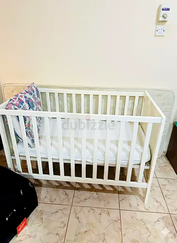 Stylish White Crib for Your Little One IKEA