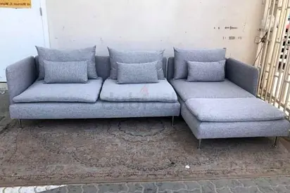 Great Condition Ikea Sodhremn Sofa light gray