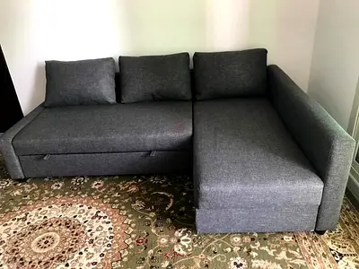 Perfect Condition Ikea Frighten Sofa Bed with Storage