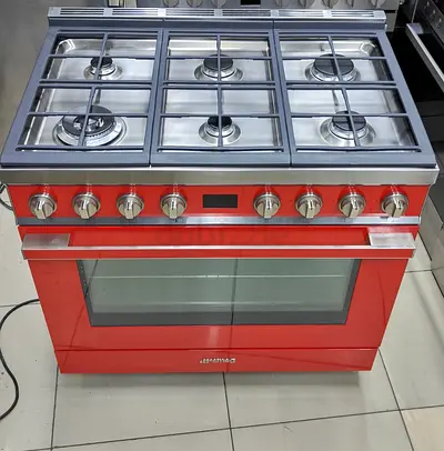 Smeg top gas oven electric cooker 90cm under warranty