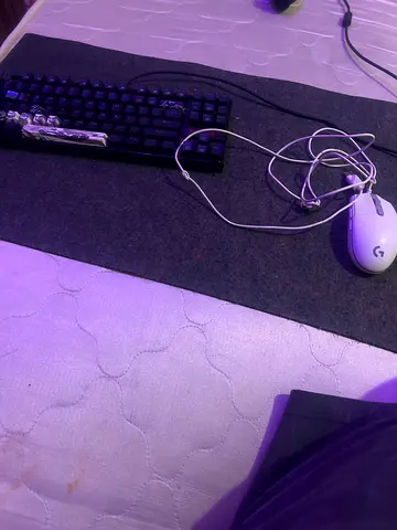 Gaming keyboard and mouse and mousepad