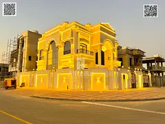 Own a corner villa with a palace design, including registration and ownership fees, ready to move in