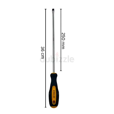 Durable 36 and 30.5 cm Flat Head Screwdriver