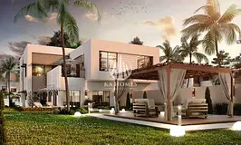 Independent villa set amidst lush greenery, with a 5-year payment plan directly with the developer.