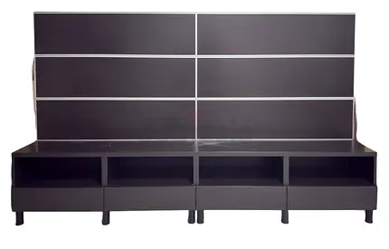 Tv/ Modern Entertainment Center with Storage طاولة تلفزيون مع اربع ادراج للتخزين وممكن تقسيمها