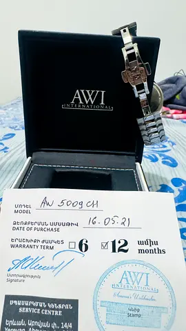 Elegant Mens Sport Watch - AWI 5009CH