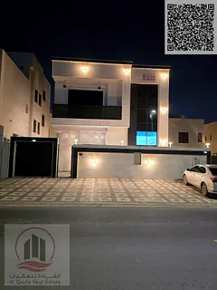 Villa for rent in Ajman -alyasmin area -3014 sqf t( 5 bedRooms +Hall +Majlis +big court+made room )