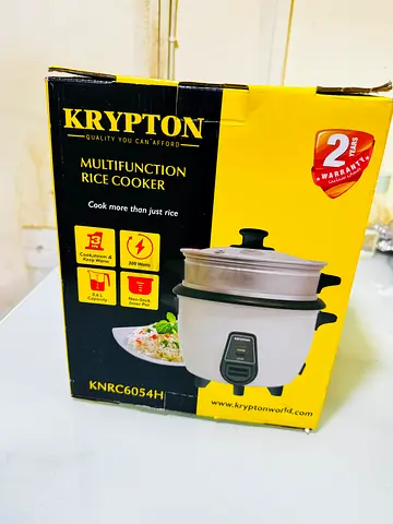 Krypton Multifunction Rice Cooker for Effortless Cooking