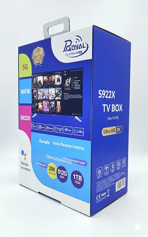 Royal Platinum S922X Ultra HD 8K TV Box - Ultimate Streaming Experience