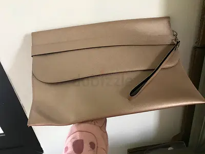 Elegant Gold Clutch Bag