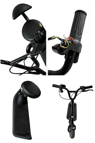 للبيع اسكوتر كهربائي مع كرسي و سلة