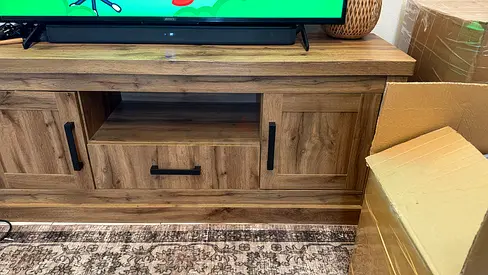 Sturdy Rustic TV Stand for Sale