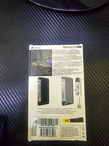 Corsair DDR4 32 GB 3200MHz