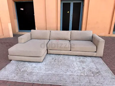 Premium Quality CrateBarrel L Shape Sofa