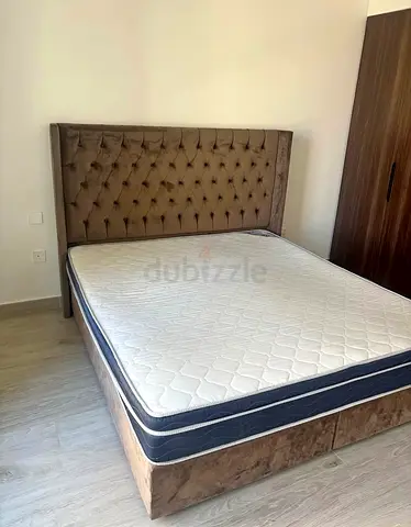 Queen Size Elegant Velvet Bed Frame with Manual Storage For Sale