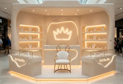 luxury Jewellery Kiosk Design  Fabrication