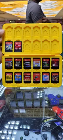 My nintendo switch game collection.