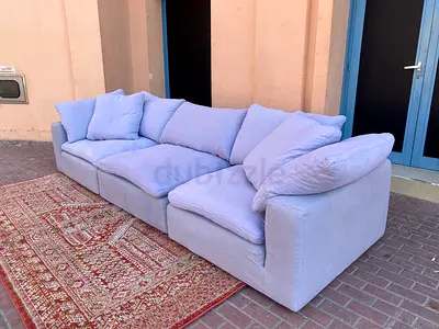 Premium Quality Marina Home Luscious Sofa with footstool