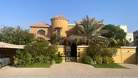 Luxury Corner Villa for Sale – Al Muwaihat, Sharjah For sale is a luxury corner villa, fully furni