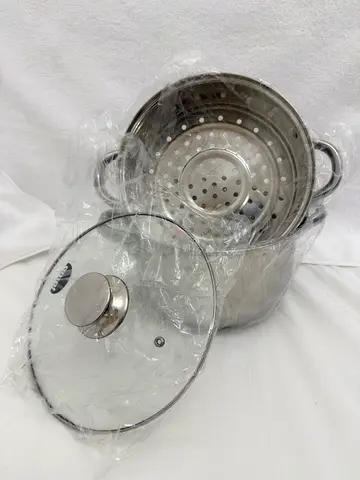 Stainless Steel Steamer Pot - Brand New