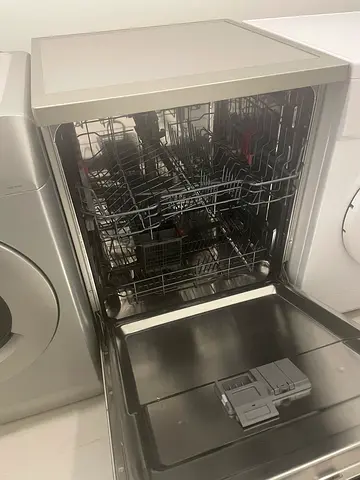 Efficient Dishwasher in Sleek Silver