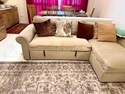 Cozy L-Shaped Sofa with Storage