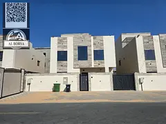 🏠Villa for rent – ​​Al Zahiyah area, Ajman – 6 master bedrooms, living room, majlis, maid
